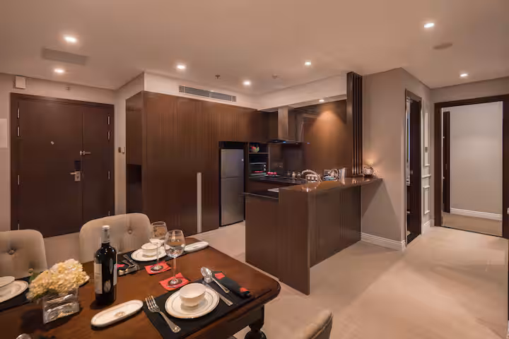 Luxury Apartment Dining Area