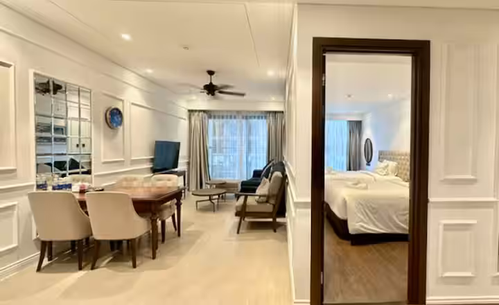 Luxury Apartment Living Room View